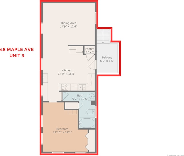 44 Maple Ave, Canton, CT 06019 - floor plan / room layout
