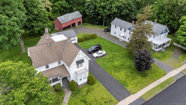 44 Maple Ave, Canton, CT 06019 - aerial view of property and surrounding area