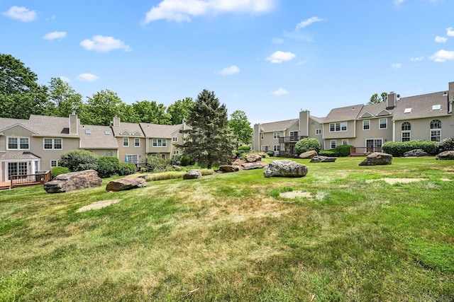 156 Governor Trumbull Way Unit 156, Trumbull, CT 06611 - surrounding community with a residential view and a lawn