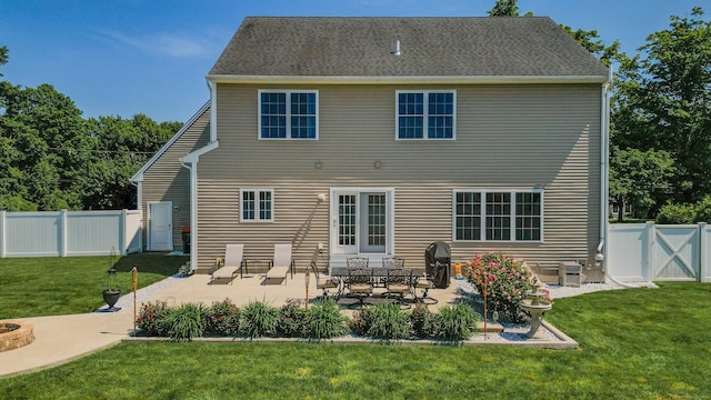 753 N Farms Rd, Wallingford, CT 06492 - back of property with a patio area and a gate