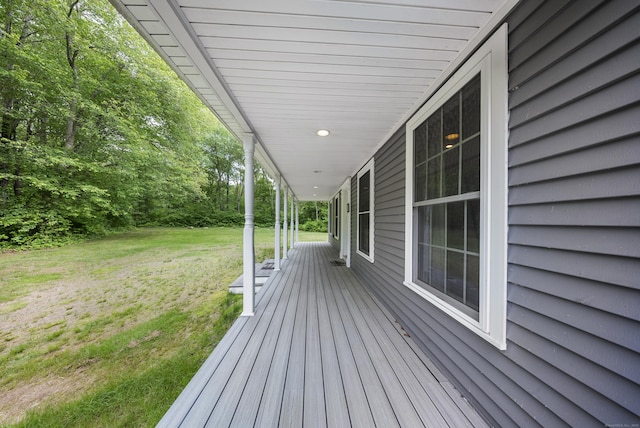 108 Hamburg Rd, Lyme, CT 06371 - porch with a yard