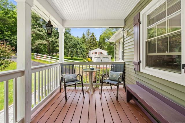 33 Crestview Dr, Brookfield, CT 06804 - view of wooden porch