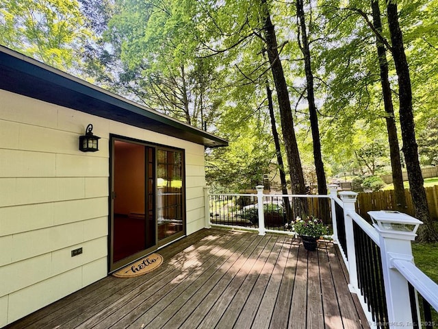 687 Sprout Brook Rd, Putnam Valley, NY 10579 - view of wooden terrace
