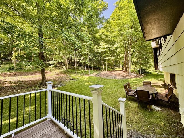 687 Sprout Brook Rd, Putnam Valley, NY 10579 - deck with a yard