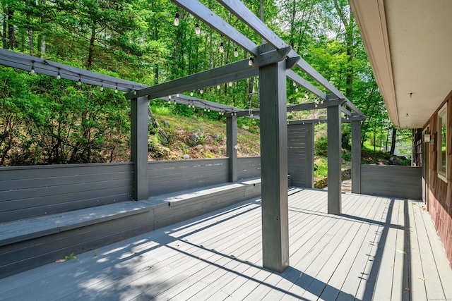 14 Old Bridge Rd W, New Fairfield, CT 06812 - view of deck