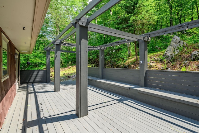 14 Old Bridge Rd W, New Fairfield, CT 06812 - view of deck