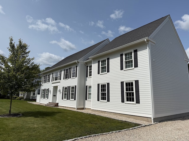 435 Maple Ave, Cheshire, CT 06410 - view of front facade featuring a front lawn and entry steps