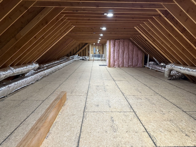 435 Maple Ave, Cheshire, CT 06410 - view of attic