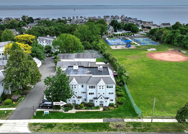 267 Melba St Apt D2, Milford, CT 06460 - aerial perspective of suburban area