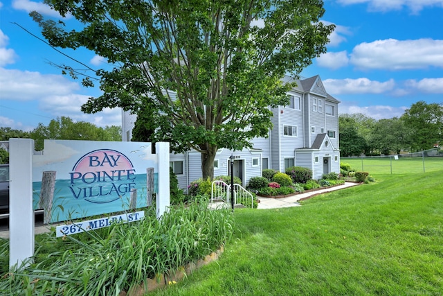 267 Melba St Apt D2, Milford, CT 06460 - view of community sign