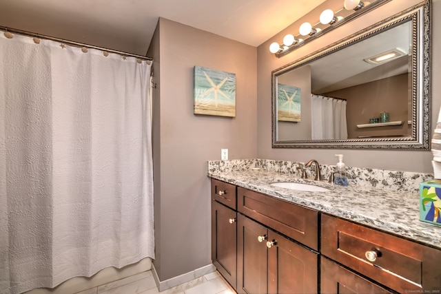 267 Melba St Apt D2, Milford, CT 06460 - full bathroom with vanity and a shower with curtain
