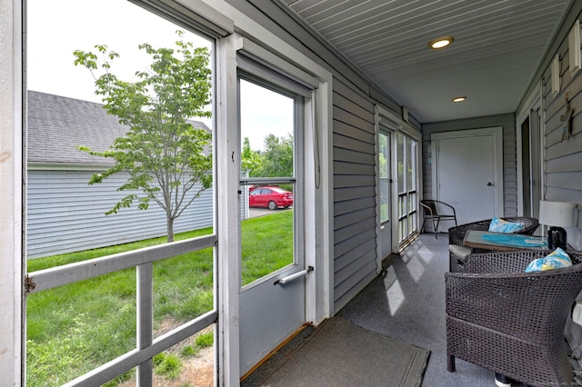 267 Melba St Apt D2, Milford, CT 06460 - view of sunroom / solarium