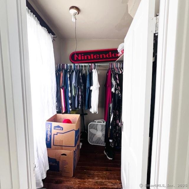 22 Webb St, Hamden, CT 06517 - spacious closet with wood finished floors