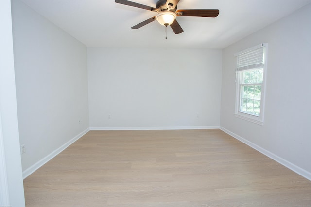 14 Hubbard Run Dr Unit 14, Glastonbury, CT 06033 - unfurnished room with a ceiling fan, light wood finished floors, and baseboards