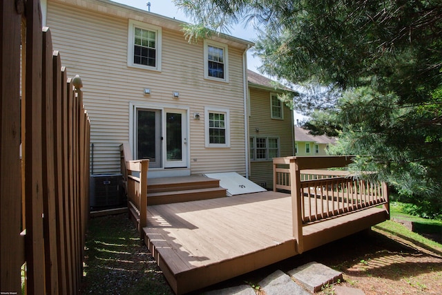 14 Hubbard Run Dr Unit 14, Glastonbury, CT 06033 - deck featuring central air condition unit