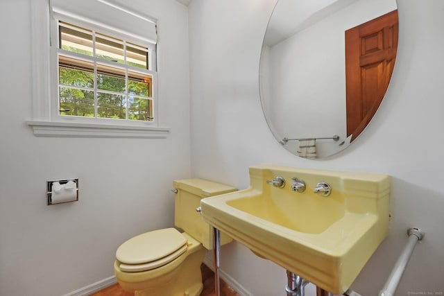 58 Lantern Ridge Rd, New Canaan, CT 06840 - half bath with toilet and a sink