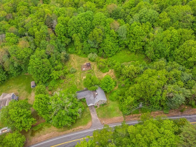 407 Monson Rd, Wilbraham, MA 01095 - bird's eye view of a heavily wooded area