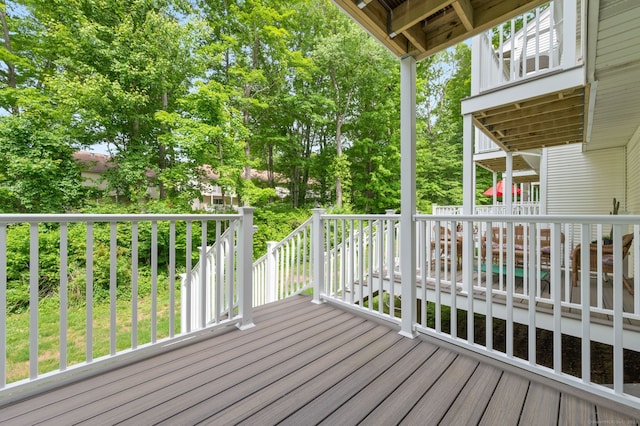 147 Julia Ter Unit 147, Middletown, CT 06457 - view of wooden terrace