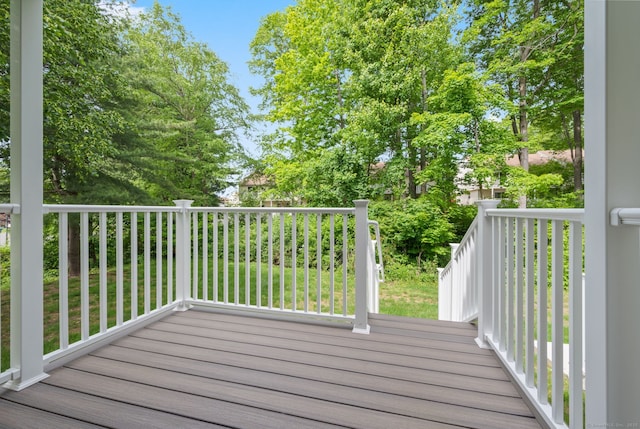 147 Julia Ter Unit 147, Middletown, CT 06457 - view of wooden deck