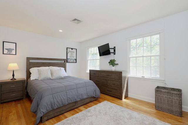 108 Northwood Dr, Easton, CT 06612 - bedroom featuring baseboards, wood finished floors, and recessed lighting