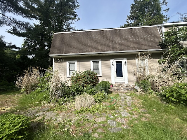 53 Falls Bashan Rd, East Haddam, CT 06469 - view of front of property featuring a shingled roof