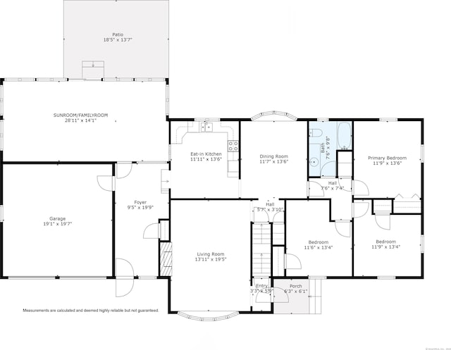131 Ridgeview Ave, Trumbull, CT 06611 - floor plan / room layout