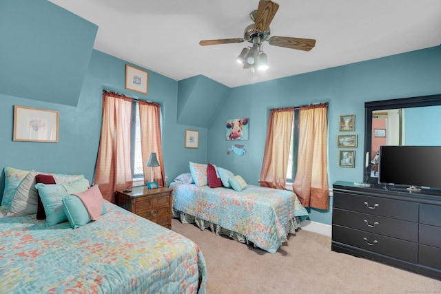 73 Hemlock Rd, New Haven, CT 06515 - carpeted bedroom with a ceiling fan and baseboards