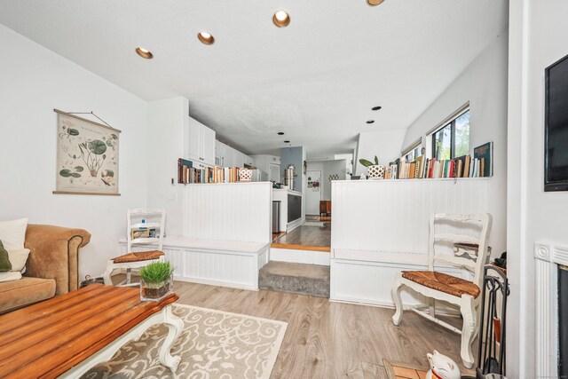 26 Evergreen Rd Unit 26, Torrington, CT 06790 - living room featuring light wood-style floors and recessed lighting