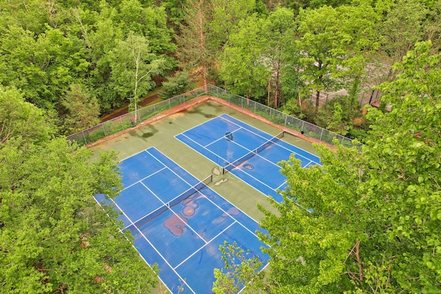 26 Evergreen Rd Unit 26, Torrington, CT 06790 - view of tennis court with a forest view