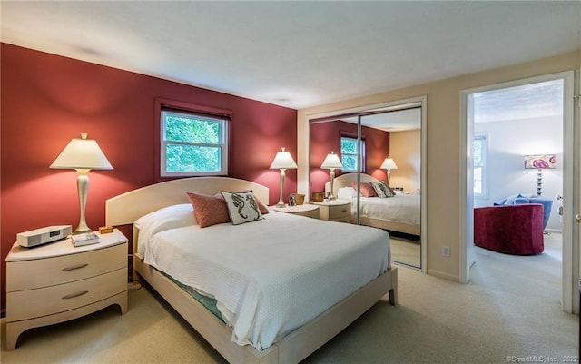 46 Quarry Dock Rd, East Lyme, CT 06357 - bedroom with light carpet and a closet