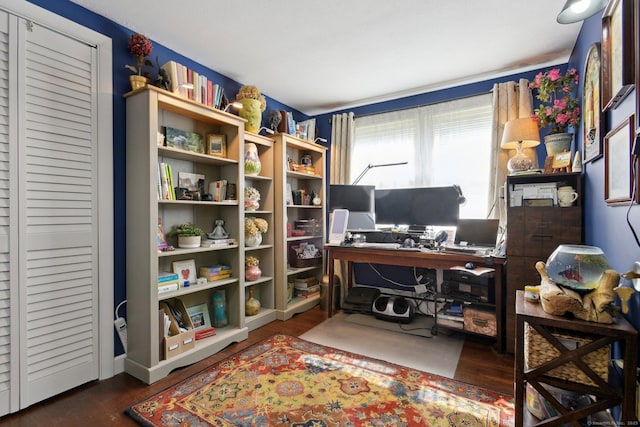 56 Giants Neck Rd, East Lyme, CT 06357 - home office featuring wood finished floors
