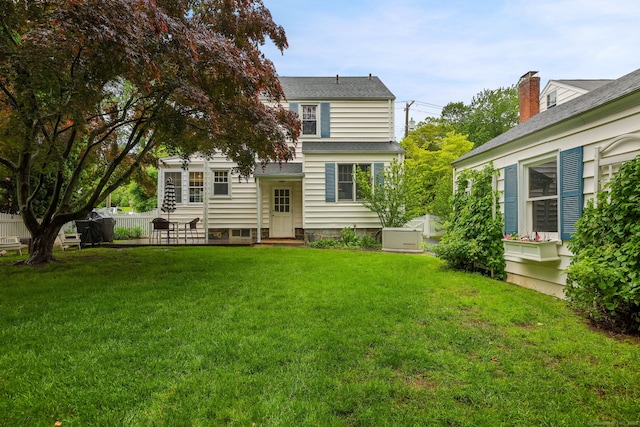 161 Crestwood Rd, Fairfield, CT 06824 - rear view of house featuring entry steps