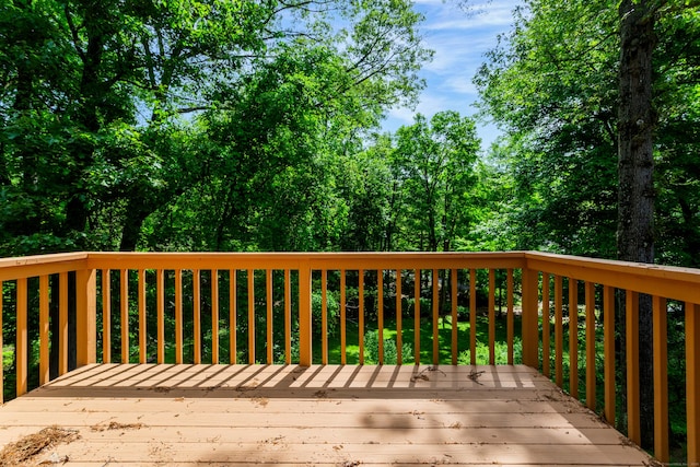 21 Forest Rd, Weston, CT 06883 - view of wooden terrace