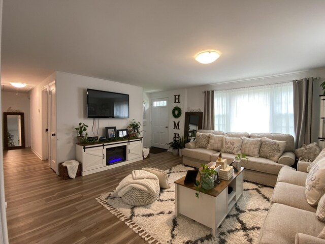455 Middletown Ave, Wethersfield, CT 06109 - living area featuring wood finished floors