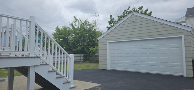 265 Harlem Ave, Bridgeport, CT 06606 - view of detached garage