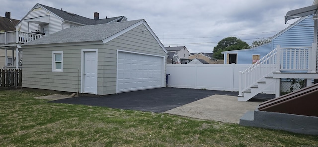 265 Harlem Ave, Bridgeport, CT 06606 - view of detached garage