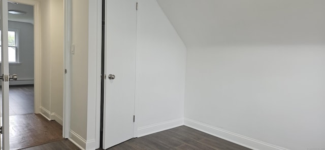 265 Harlem Ave, Bridgeport, CT 06606 - bonus room featuring dark wood-type flooring, baseboard heating, and baseboards