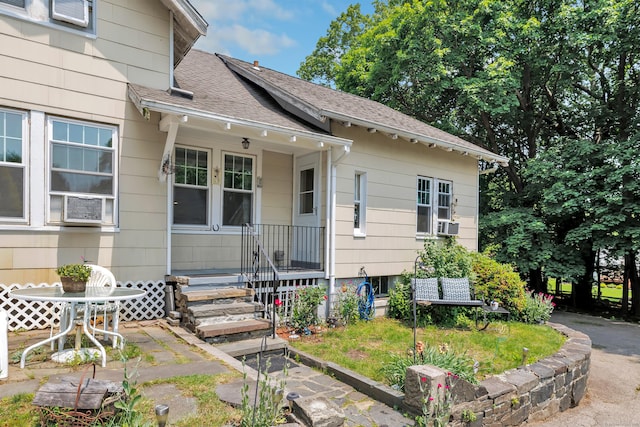15 Dartley St, Stamford, CT 06905 - entrance to property with roof with shingles