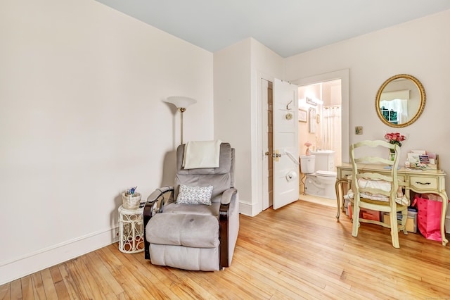 15 Dartley St, Stamford, CT 06905 - living area featuring light wood finished floors and baseboards