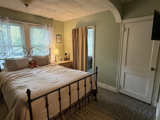 39 Swain Ave, Meriden, CT 06450 - bedroom with a textured ceiling and carpet