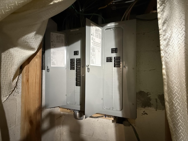 39 Swain Ave, Meriden, CT 06450 - utility room with electric panel