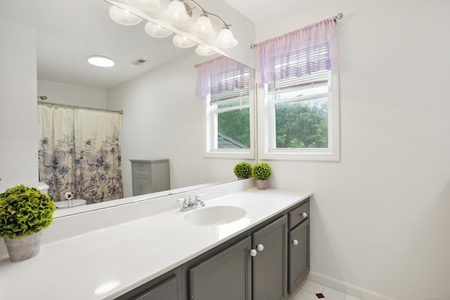 2 Turtle Spring Ln Unit 2, Newtown, CT 06470 - bathroom with vanity, toilet, baseboards, and a shower with curtain