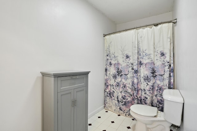 2 Turtle Spring Ln Unit 2, Newtown, CT 06470 - full bath with toilet and a shower with shower curtain