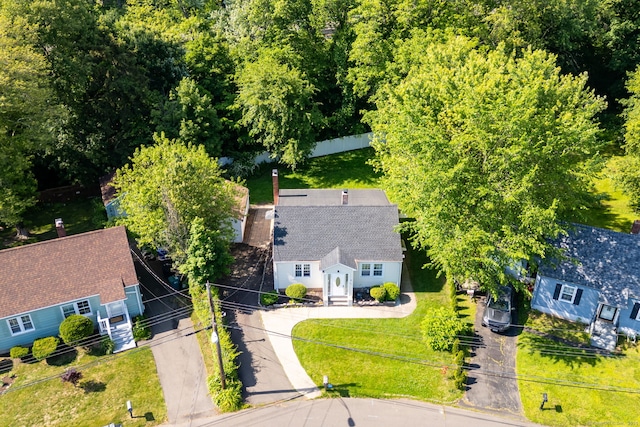 45 Valley Rd, Hamden, CT 06514 - view from above of property