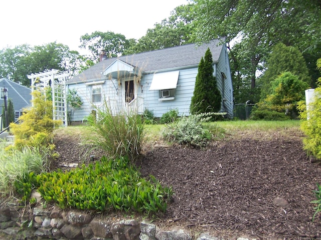 28 Terrace Ave, East Hartford, CT 06108 - view of front of home featuring a chimney