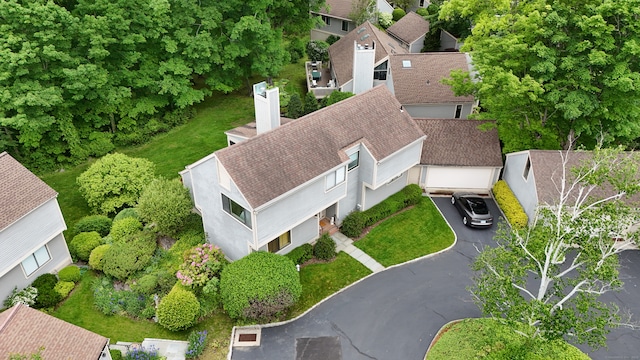 510 W Lyon Farm Dr Unit 510, Greenwich, CT 06831 - aerial perspective of suburban area