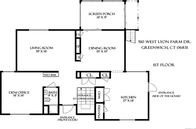 510 W Lyon Farm Dr Unit 510, Greenwich, CT 06831 - home floor plan