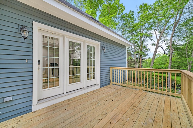 53 Windham Rd, Hampton, CT 06247 - view of wooden deck