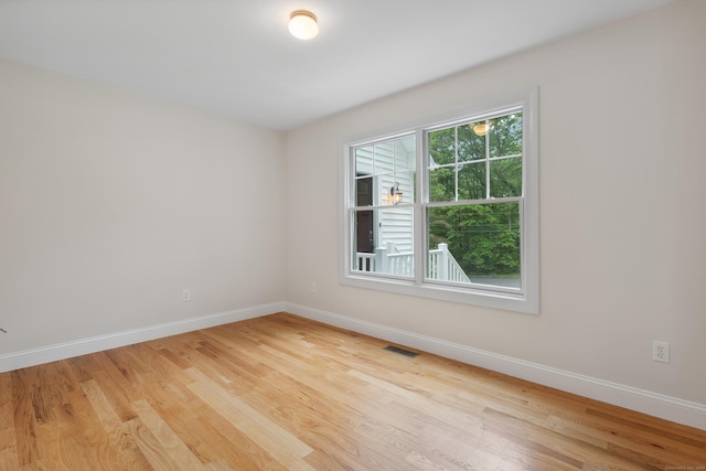 24 Pine Mountain Rd, Redding, CT 06896 - empty room with baseboards and light wood finished floors
