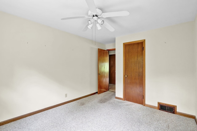 5 Reservoir Rd, Norwich, CT 06360 - unfurnished bedroom with carpet flooring, baseboards, a ceiling fan, and a closet